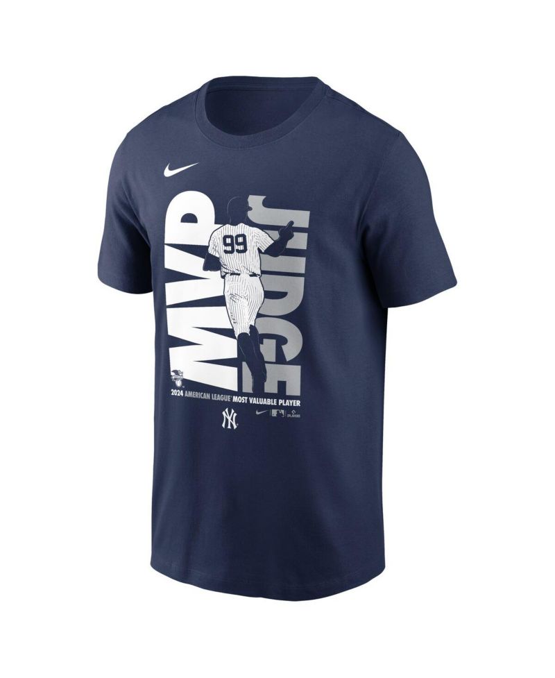 Men's Aaron Judge Navy New York Yankees 2024 American League MVP T-Shirt
