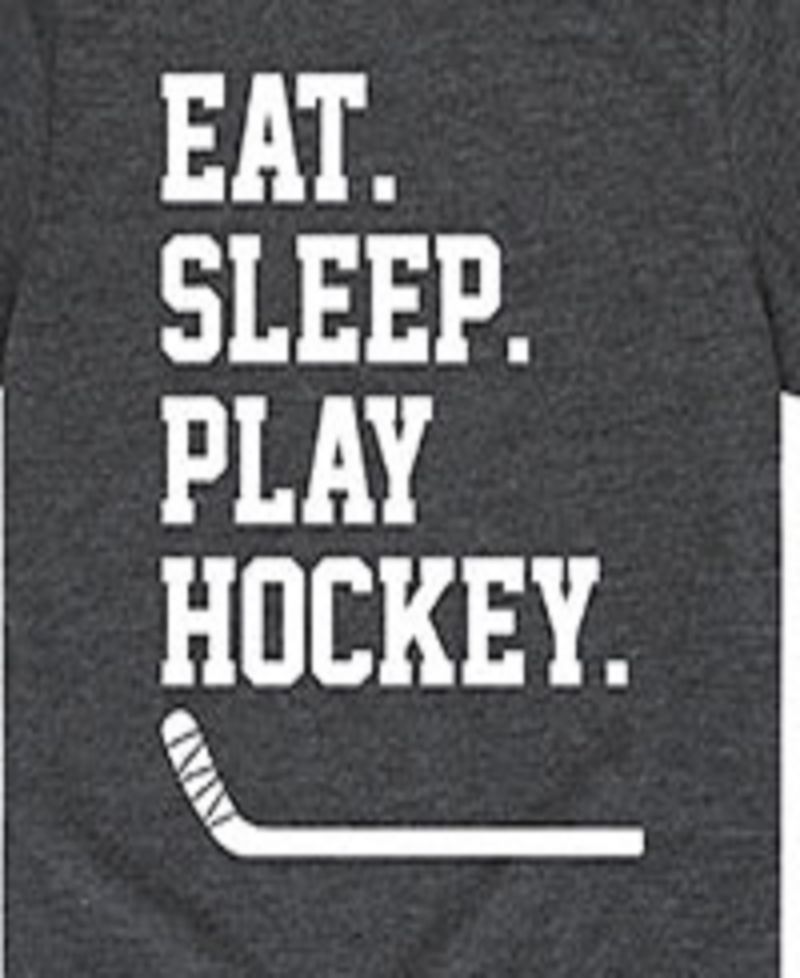 Big Boys Eat Sleep Play Football Graphic Tee