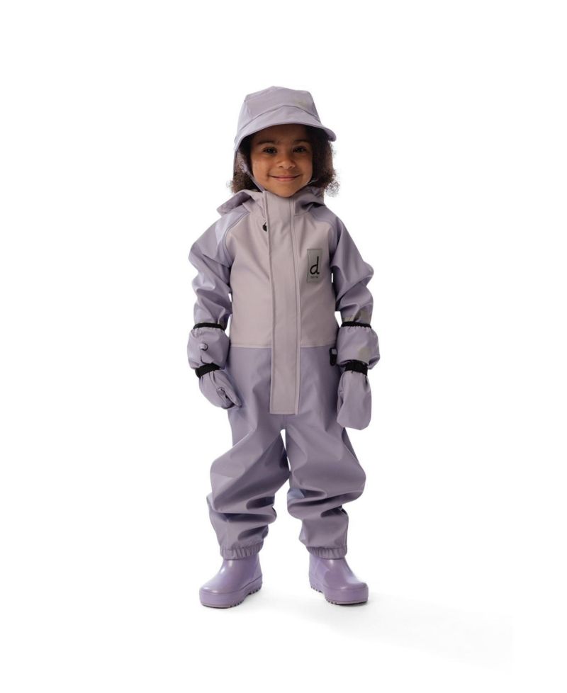 Baby Girls 12M to 24M Rain One Piece Mauve