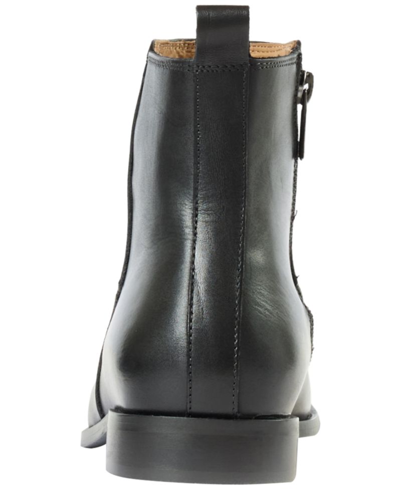 Men's Marce Side Zip Leather Boots