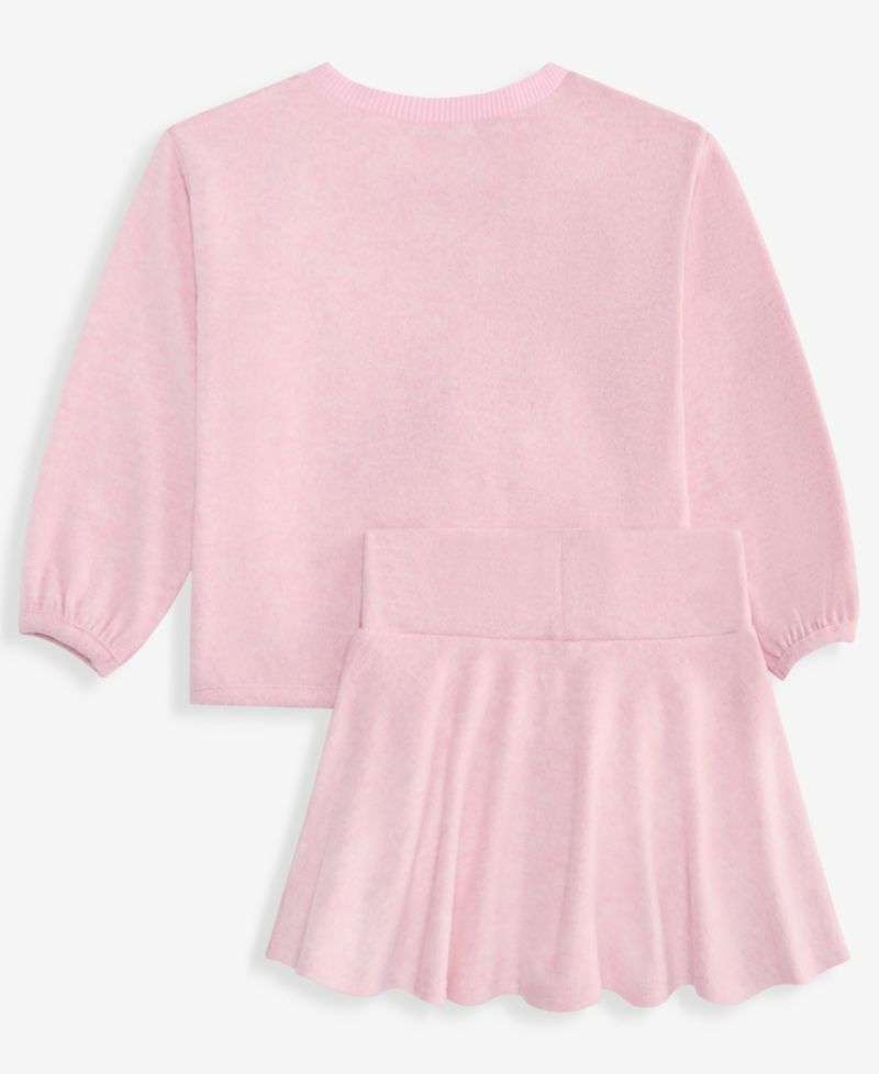 Girls' 2T-6X Snoopy Top and Skort, 2-Piece Set