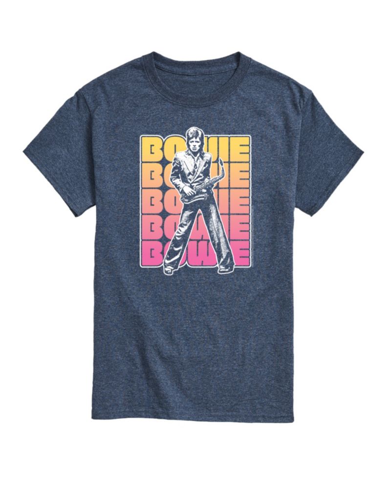 Men's David Bowie Repeated Short Sleeve T-Shirt