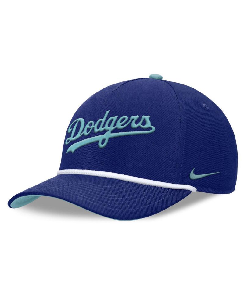 Men's Royal Los Angeles Dodgers Father's Day Rise Adjustable Hat