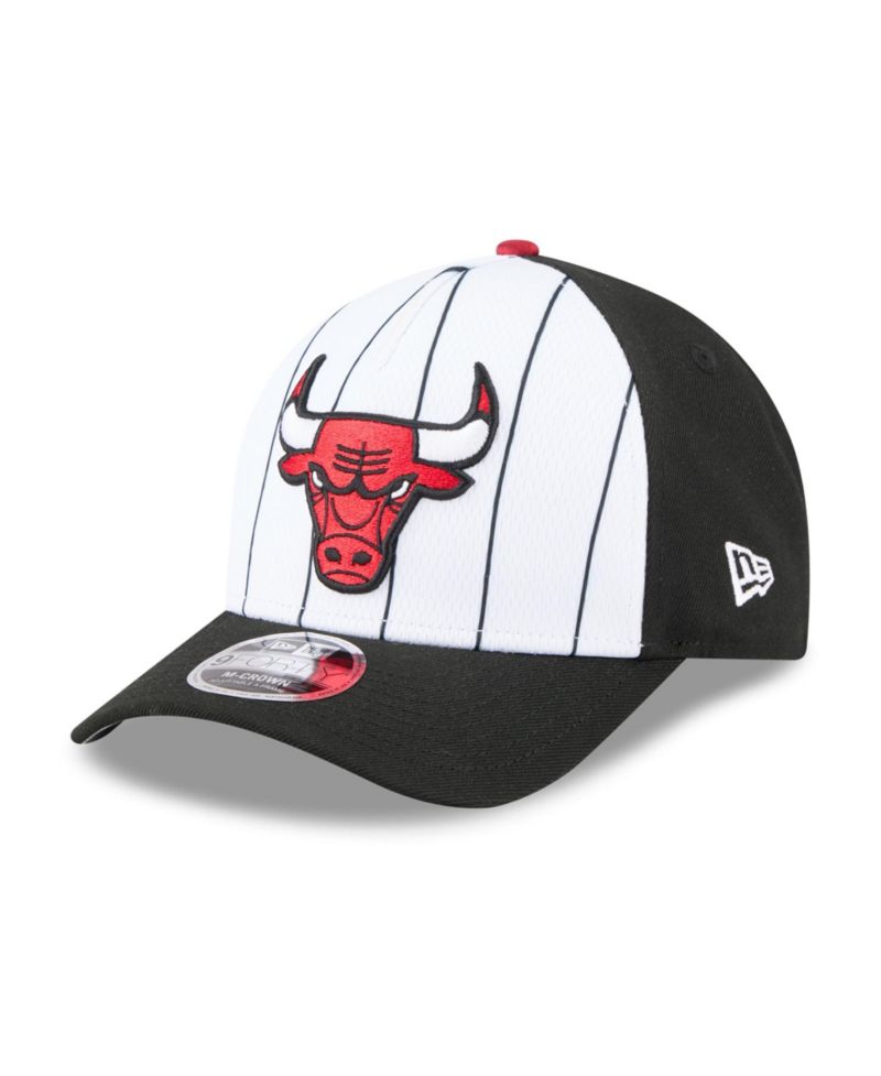 Men's White/Black Chicago Bulls 2025 NBA Tip Off M-Crown A-Frame 9FORTY Adjustable Hat