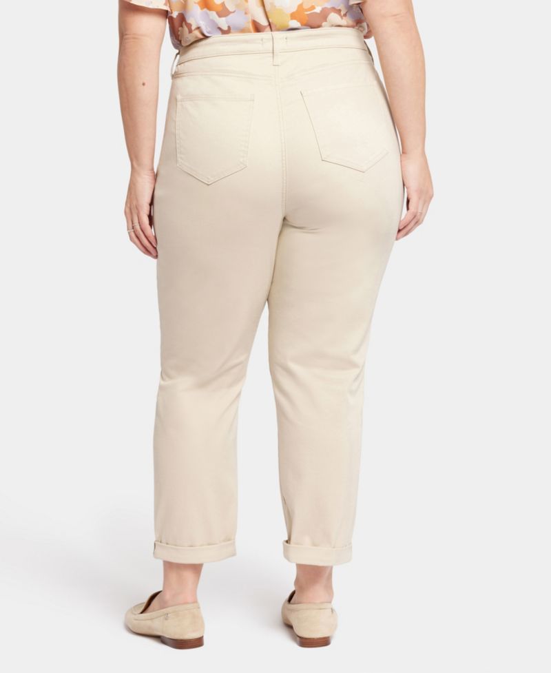 Plus Margot Girlfriend Jeans with Roll Cuffs