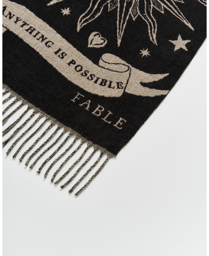 Women's Freya Celestial Jacquard Scarf