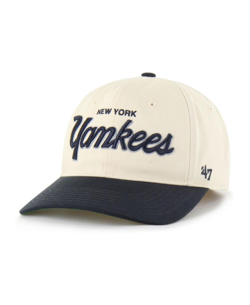 Men's Natural New York Yankees Crosstown Franchise Fitted Hat