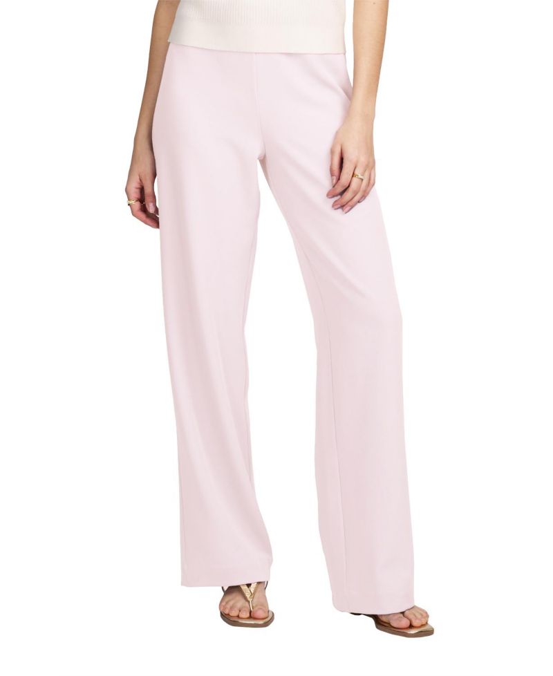 Women's Woven Pant With Button
