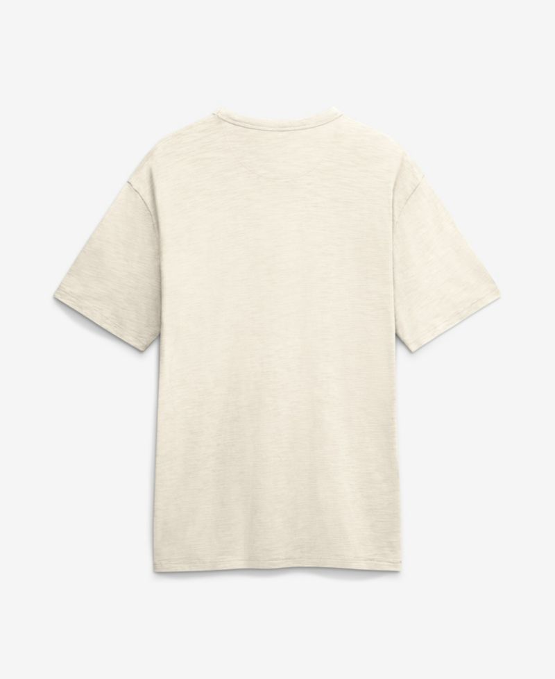 Men's Cream Pittsburgh Pirates Stadium Slub T-Shirt