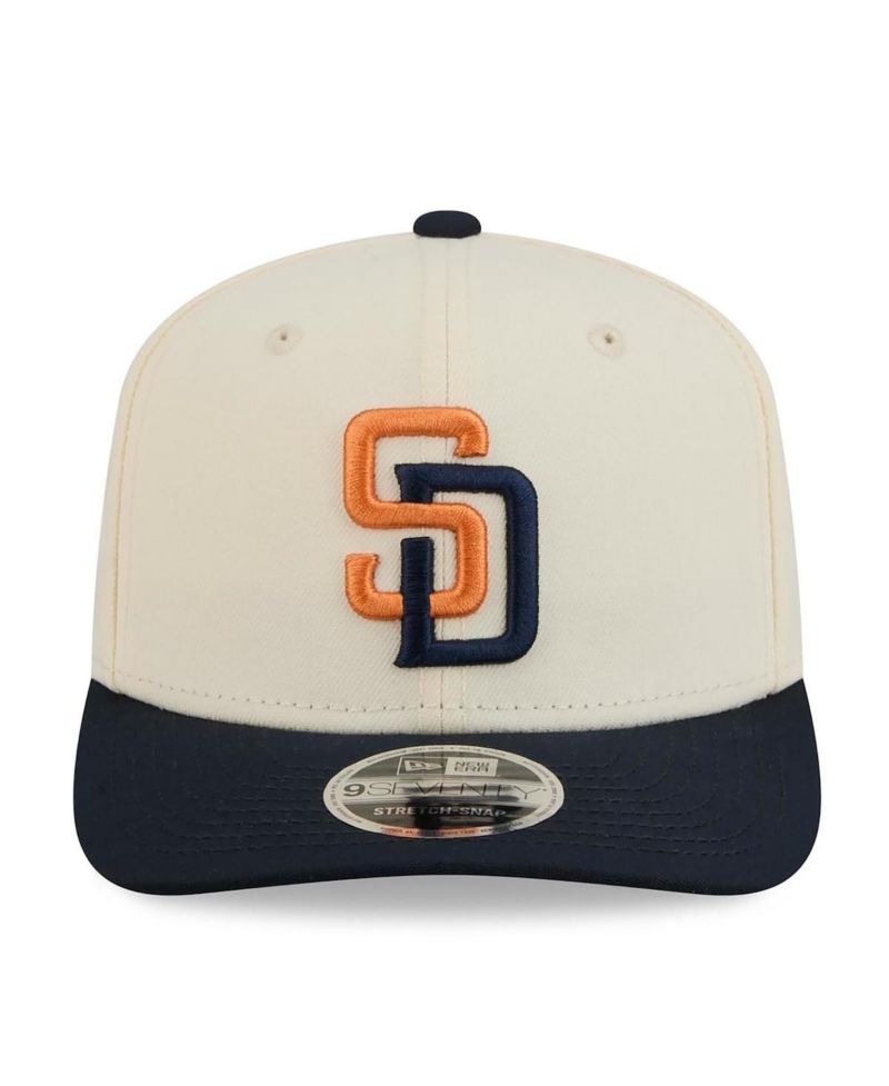 Men's Cream/Navy San Diego Padres 2026 City Connect 9SEVENTY Adjustable Hat
