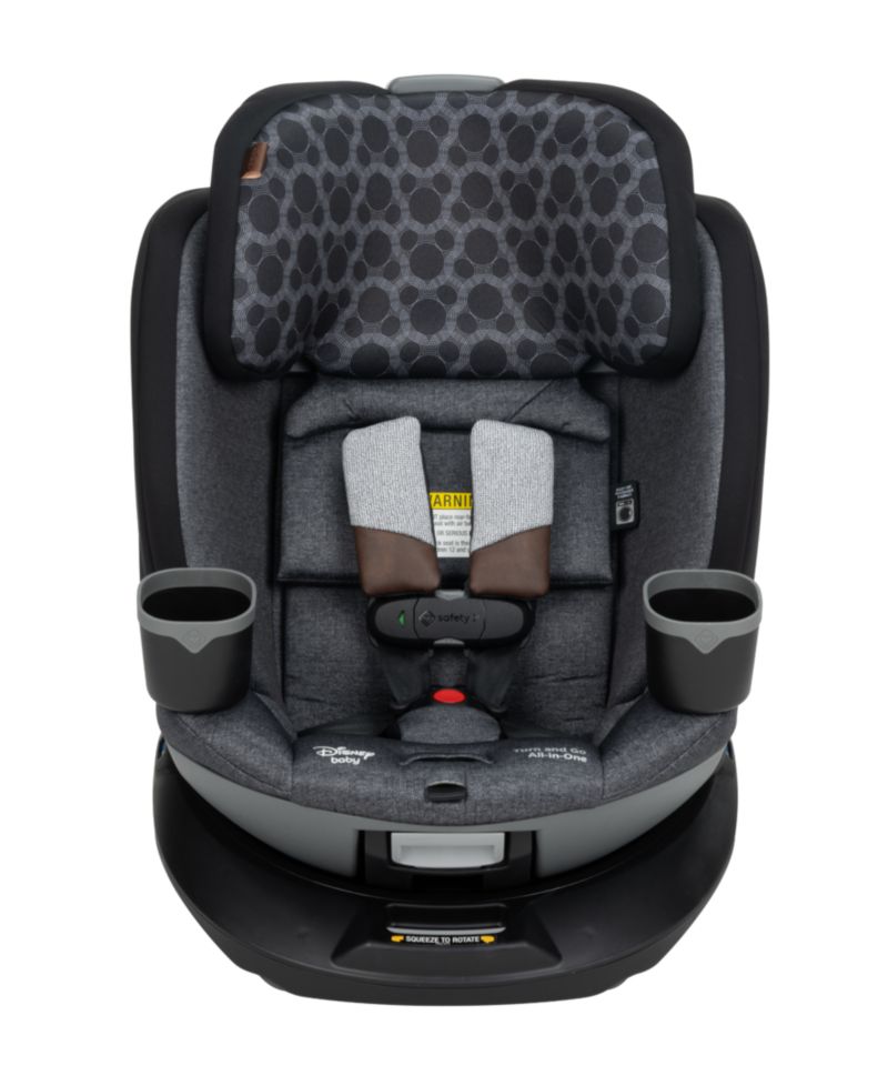 Baby and Toddler Turn and Go 360&deg; Rotating All-in-One Convertible Car Seat