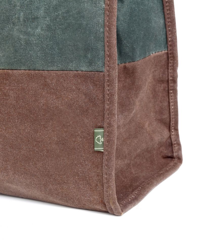 Stone Creek Waxed Canvas Tote Bag