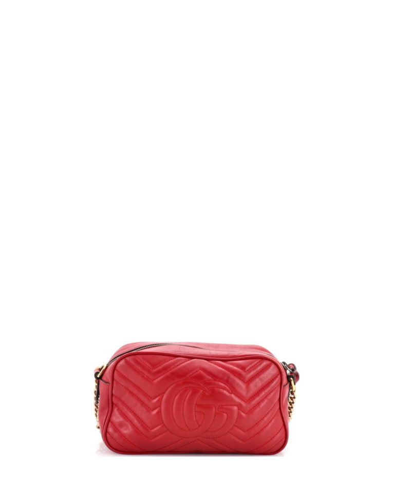 Small GG Marmont Shoulder Bag Matelasse Leather