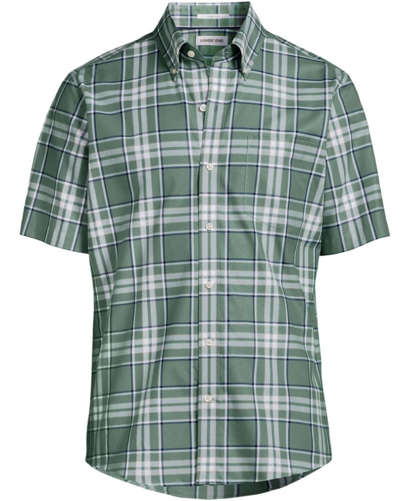 Men's Short Sleeve No Iron Twill Shirt