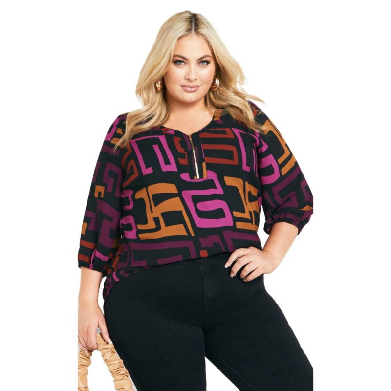 Women's Meila Zip Top