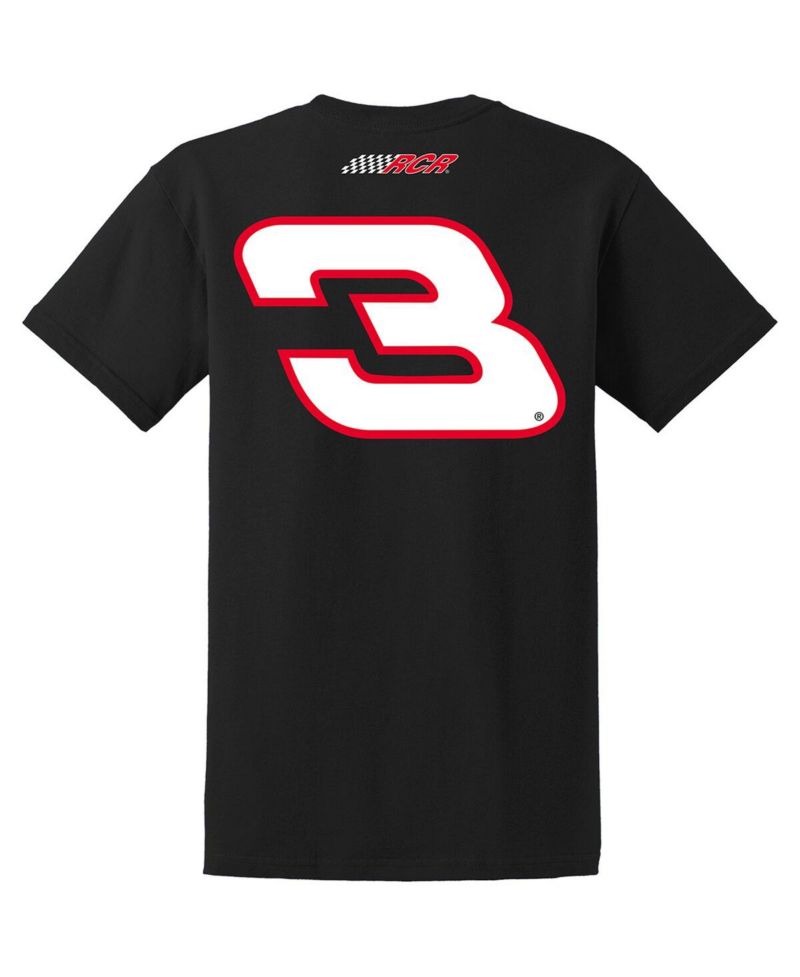 Men's Black Dale Earnhardt Goodwrench Service Plus Sponsor Lifestyle T-shirt