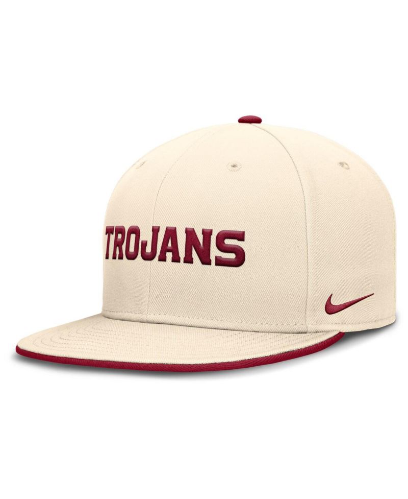 Men's Natural USC Trojans Primetime True Performance Fitted Hat