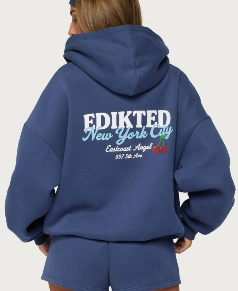 Women's New York Graphic Cotton-Blend Hoodie