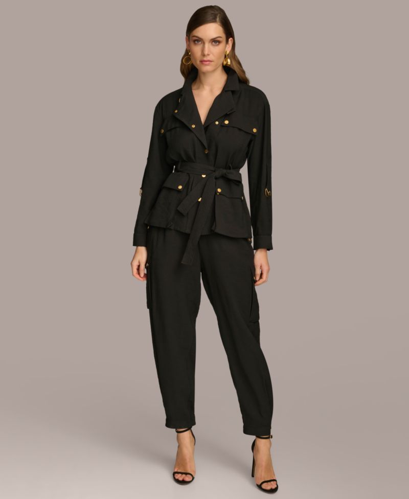 Women's Belted Utility Jacket