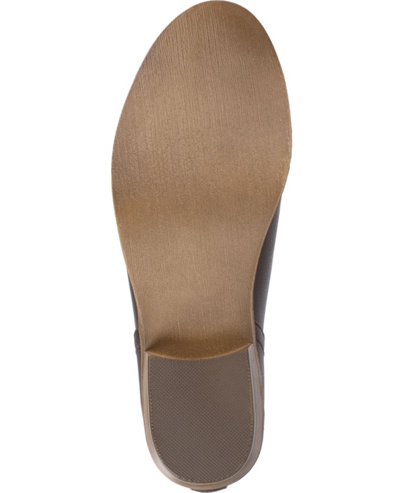 Women's Rimi Notched Ankle Stacked Heel Booties