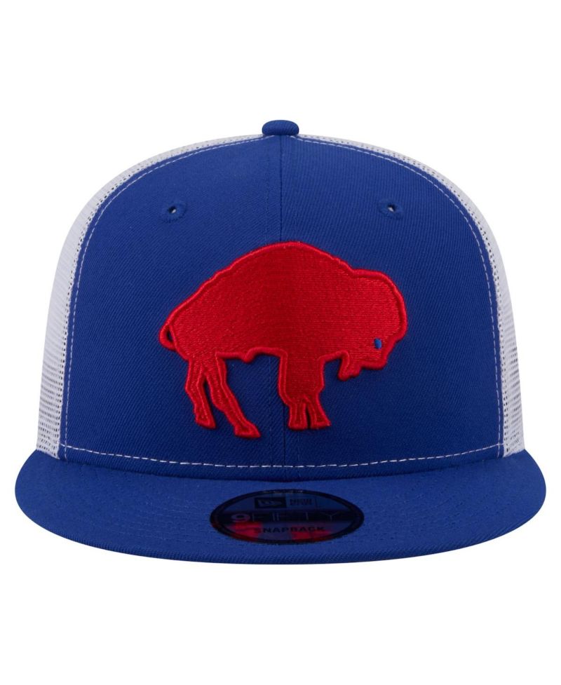 Men's Royal Buffalo Bills Core Team 9FIFTY Trucker Snapback Hat