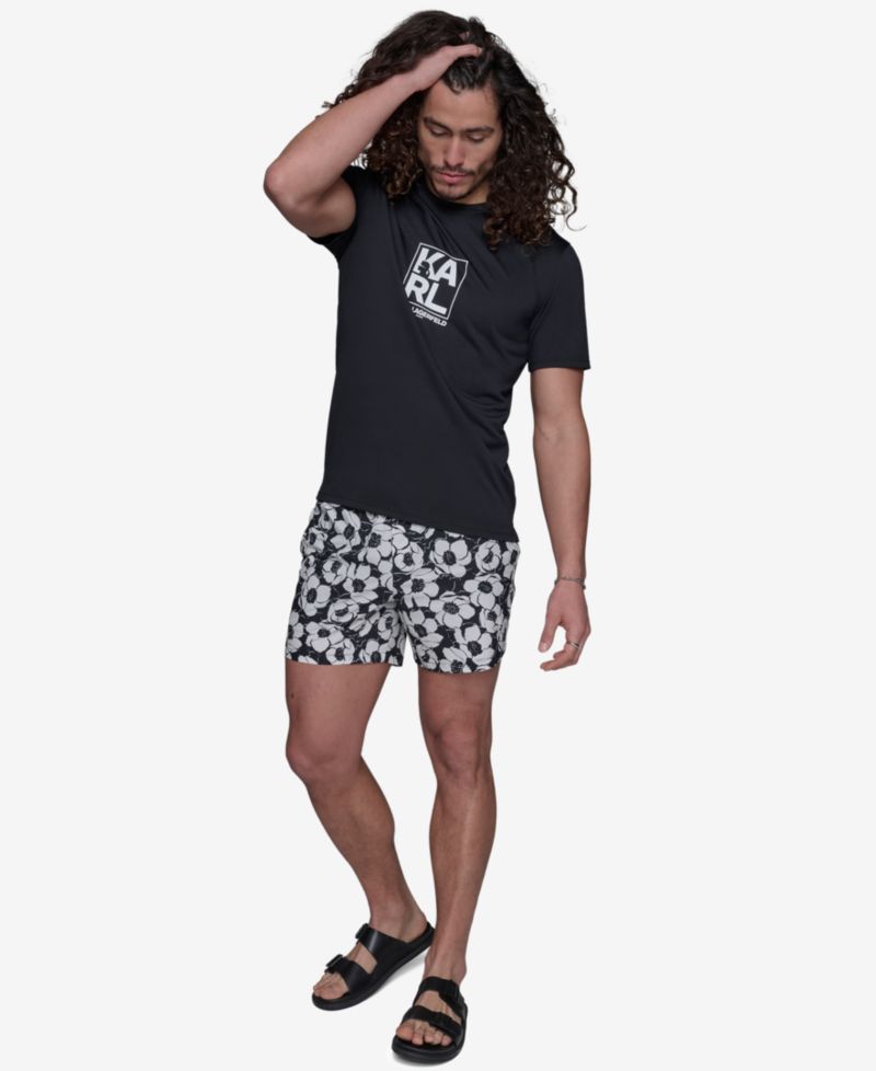 Men's Short-Sleeve Box Logo Rashguard