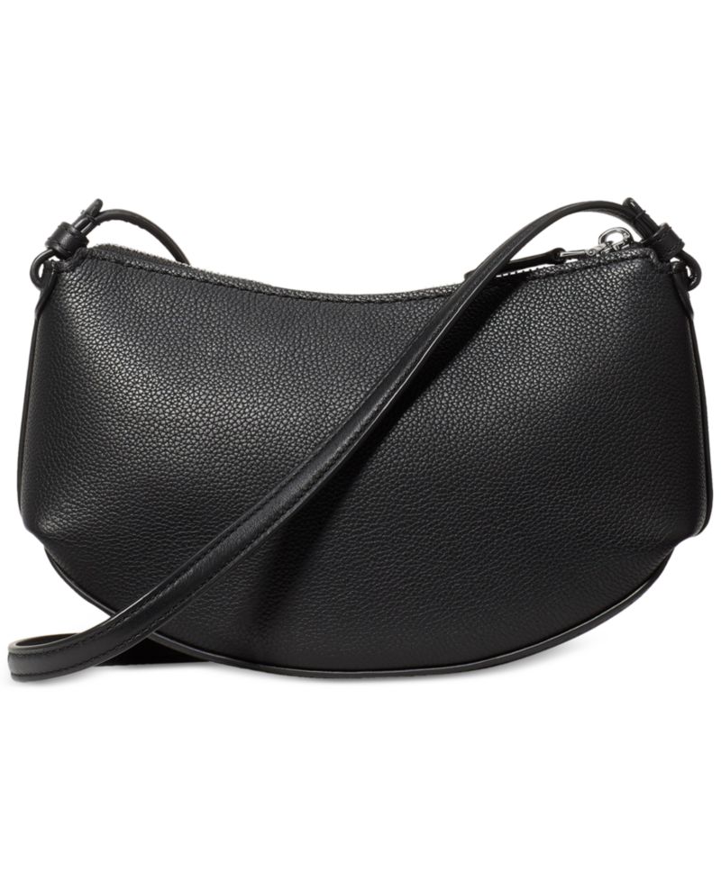 Loop Small Pebbled Leather Crossbody Bag