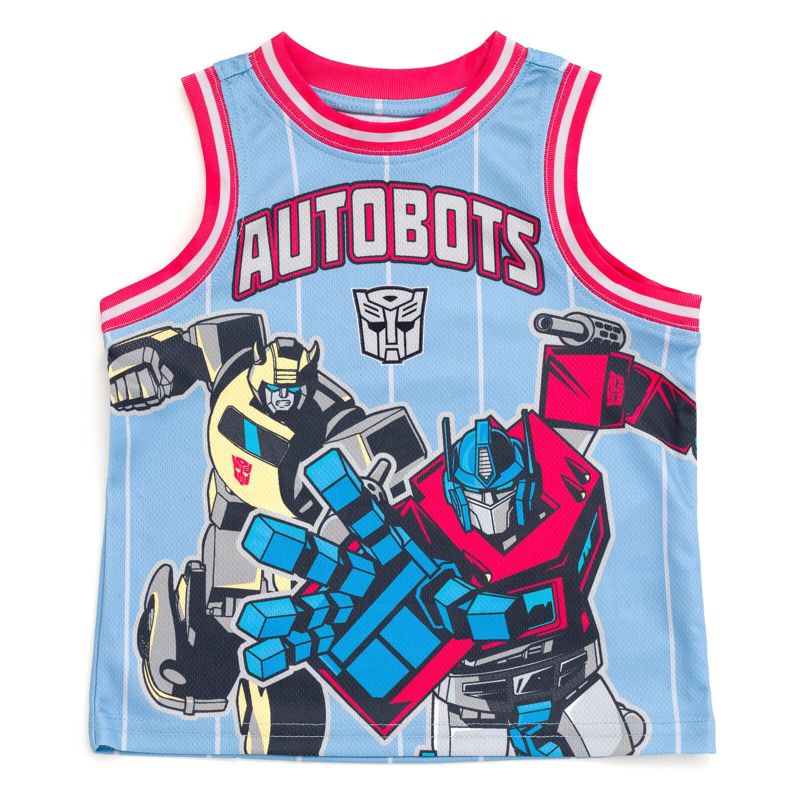Boys Mesh Jersey Athletic Tank Top and Basketball Shorts Outfit Set