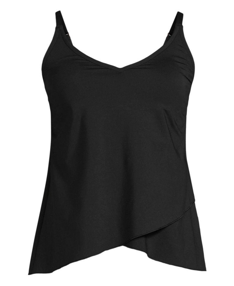 Women's Tulip Hem Tankini Top