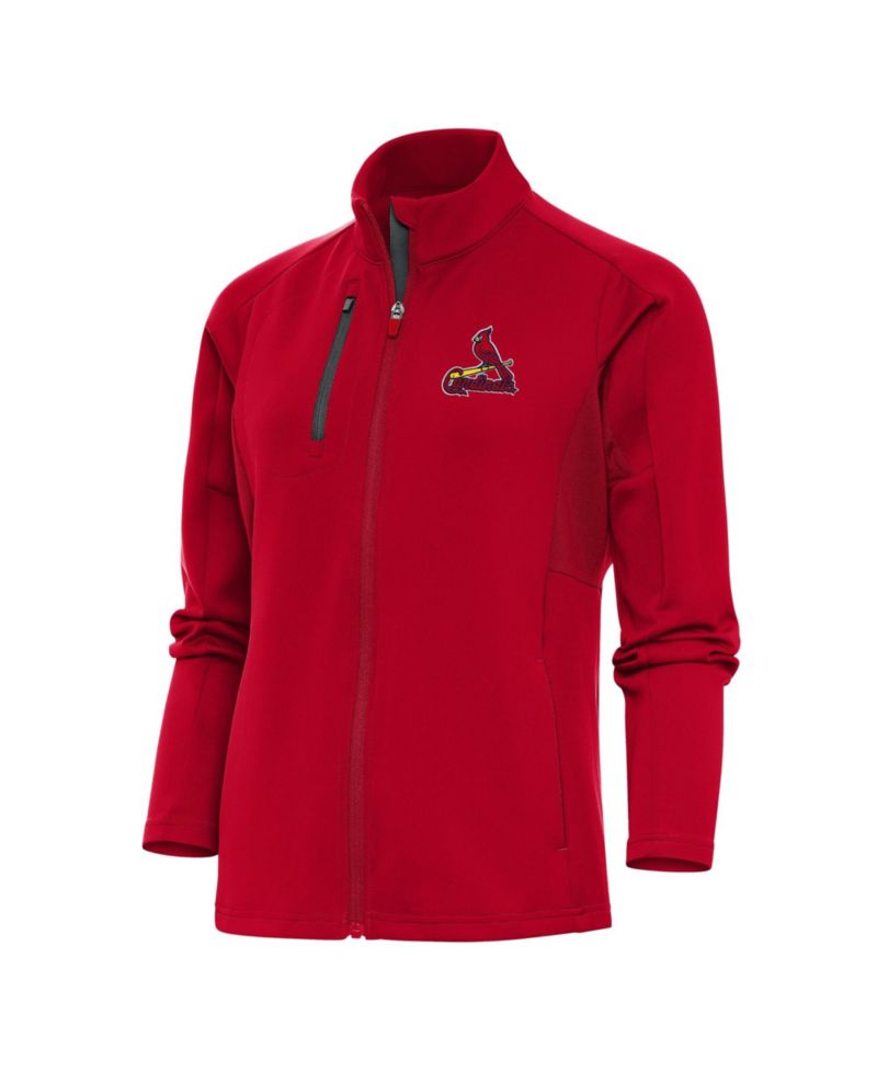 Women's St. Louis Cardinals Logo Generation Full-Zip Long-Sleeve Embroidered Graphics Jacket