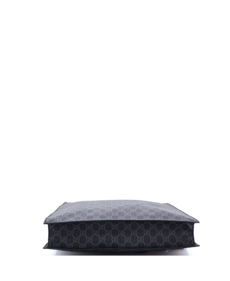 Tall Convertible Soft Open Tote GG Coated Canvas