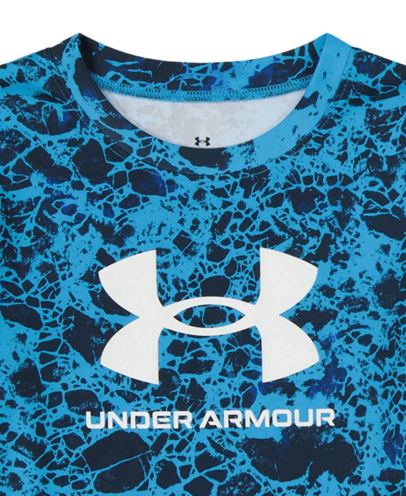 Boys' 2T-7 Printed Short-Sleeve T-Shirt and Shorts, 2-Piece Set