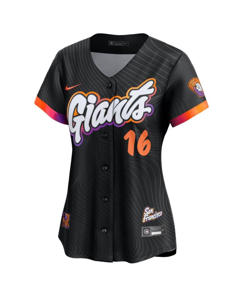 Women's Rafael Devers Black San Francisco Giants 2025 City Connect Limited Player Jersey