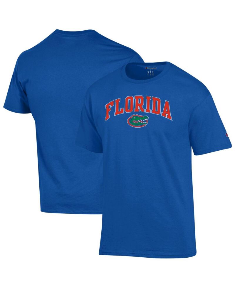 Men's Royal Florida Gators Arch Over Logo T-Shirt