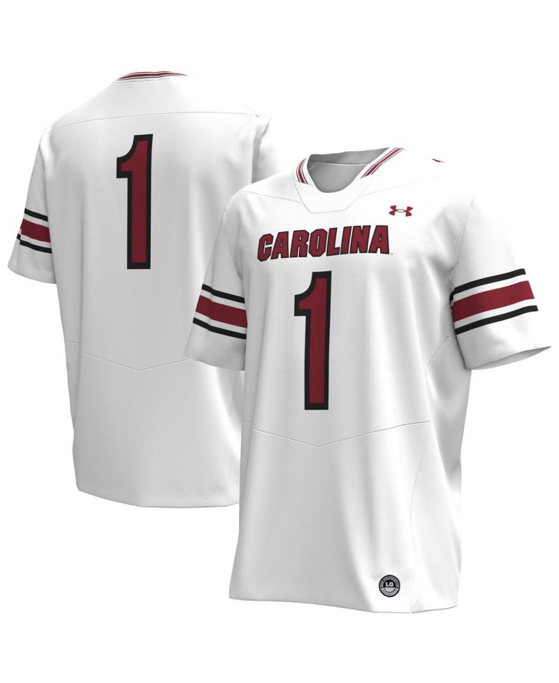 Men's 1 South Carolina Gamecocks Replica Football Jersey