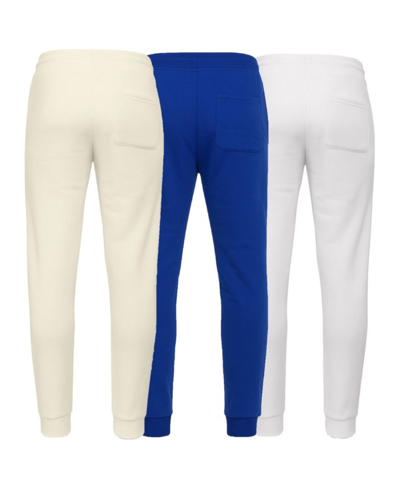Men's Slim-Fit Jogger Sweatpants, 3-Pack
