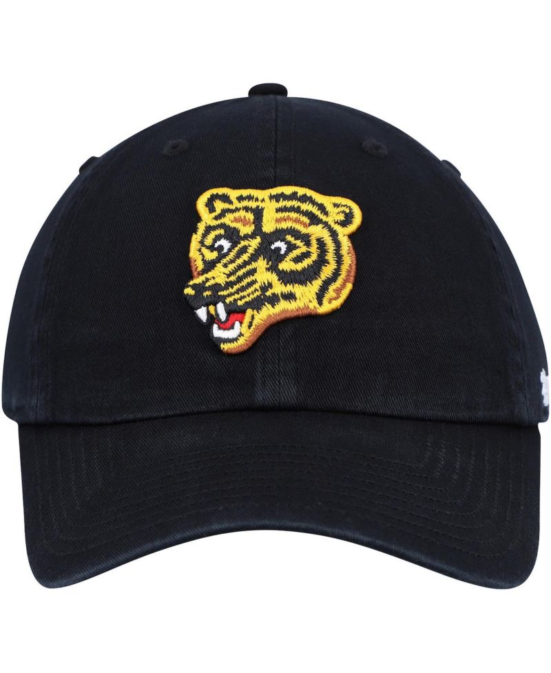 Men's Black Boston Bruins Clean Up Adjustable Hat