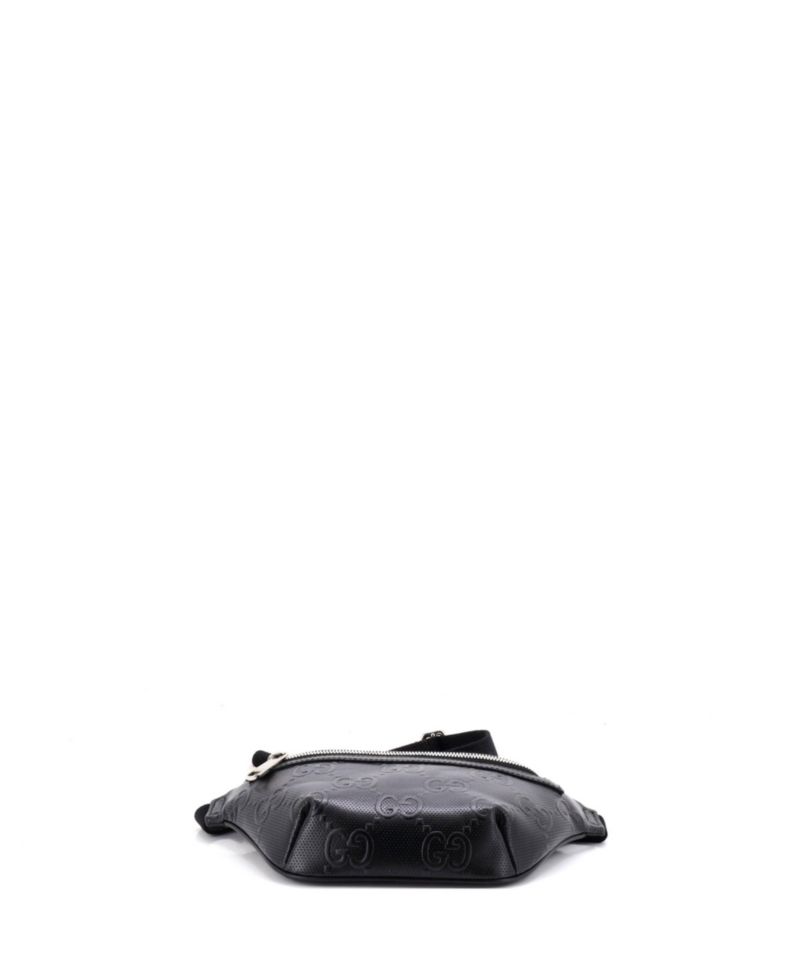 Small Belt Bag GG Embossed Perforated Leather
