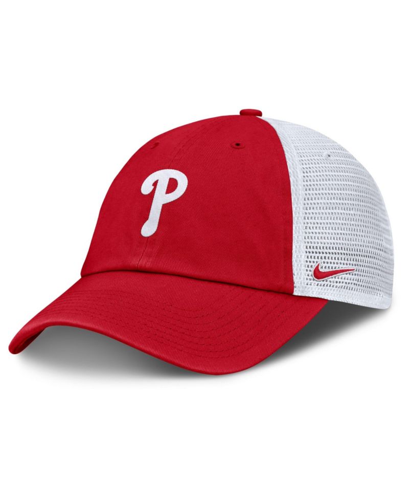 Men's Red/White Philadelphia Phillies Club Trucker Adjustable Hat