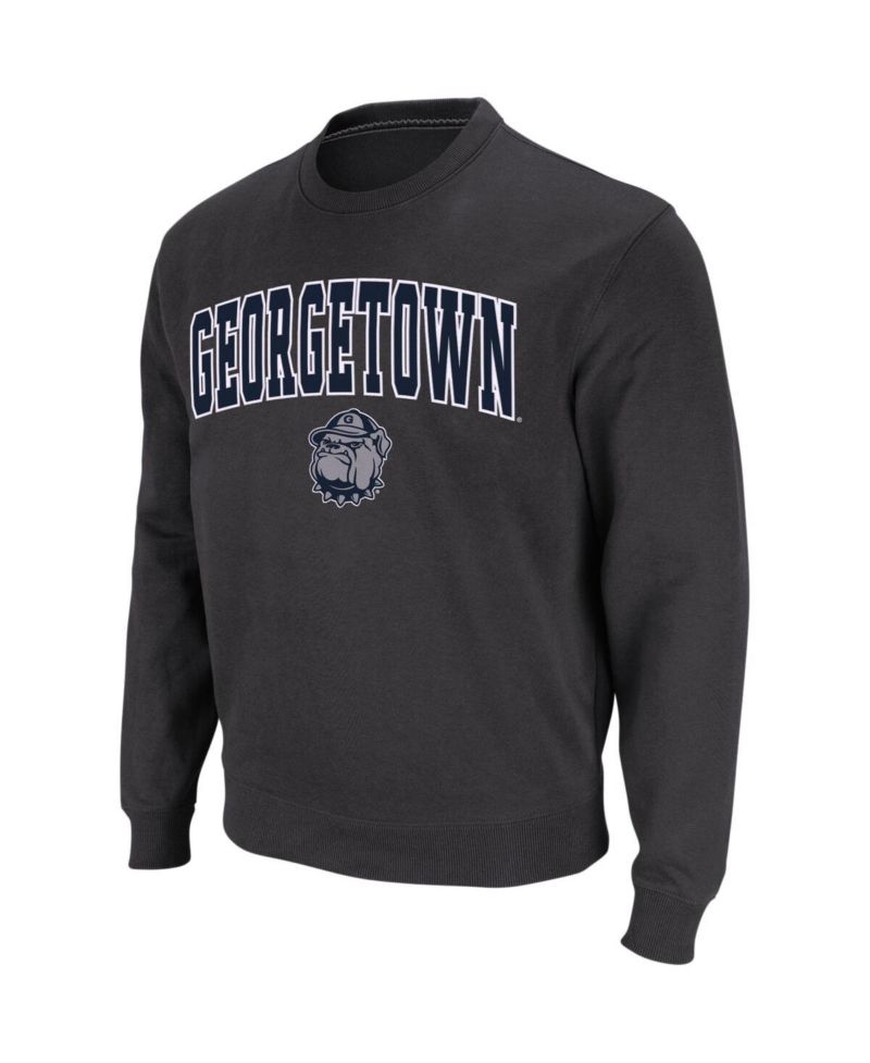 Men's Georgetown Hoyas Arch and Logo Crew Neck Sweatshirt