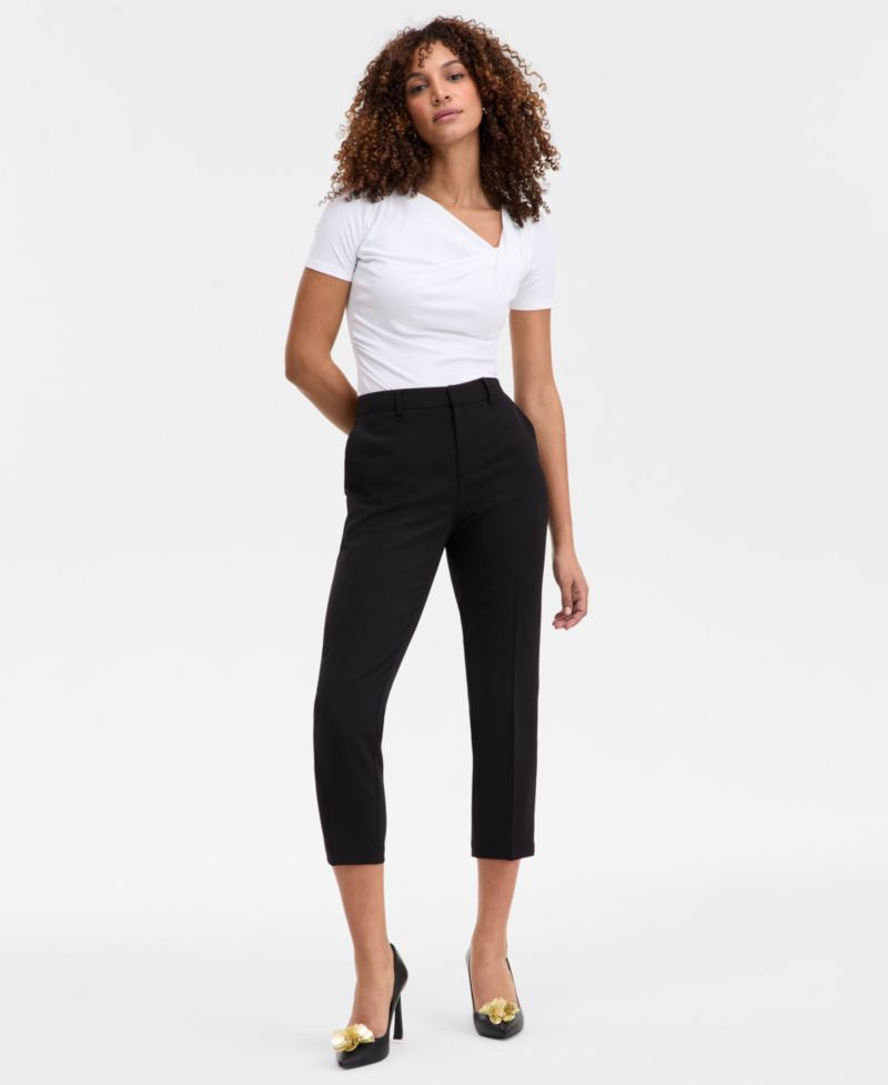 Women's Slim Cropped Trousers