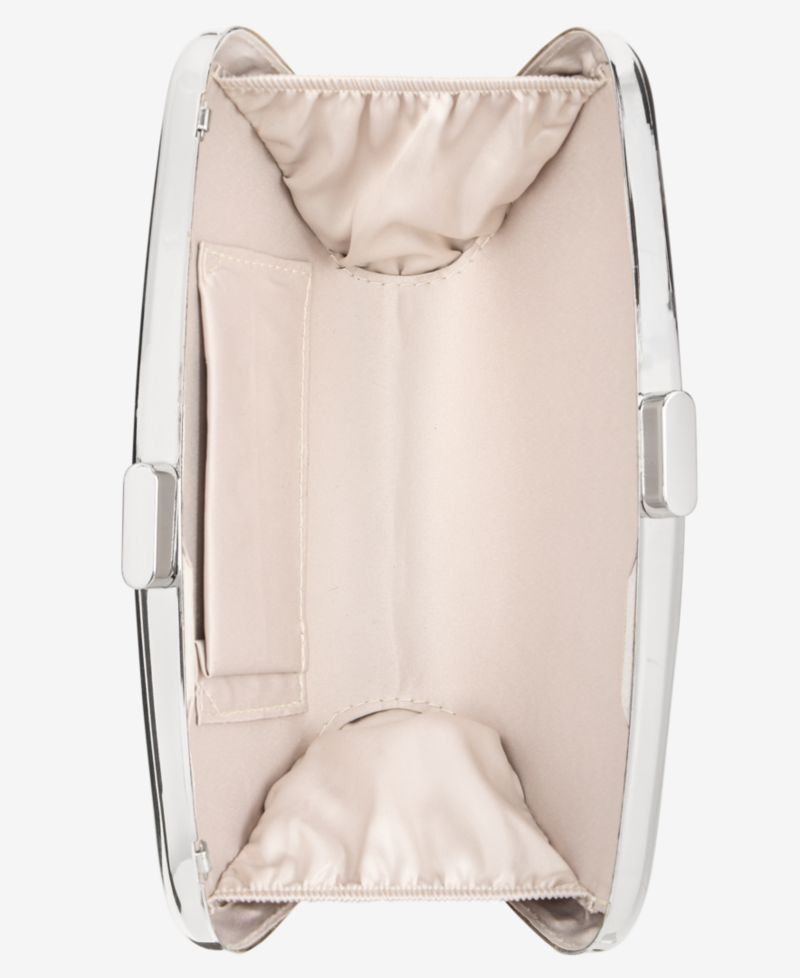 Minaudiere Metallic Small Clutch Handbag