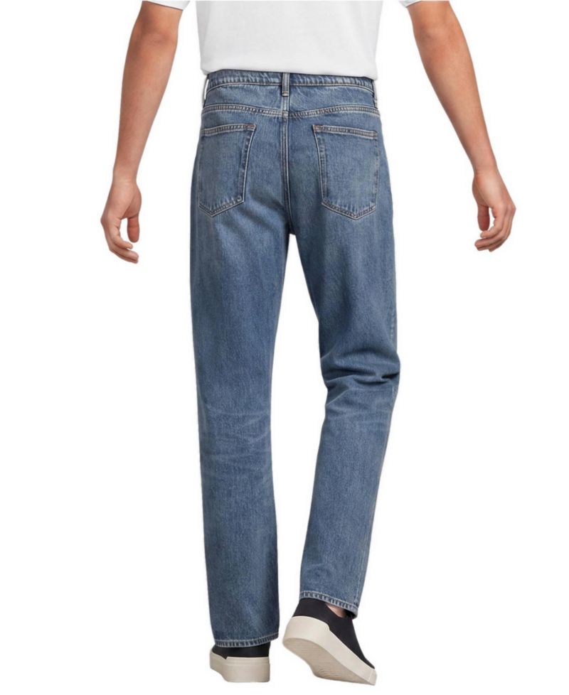 Men's Stretch Comfort Waist Classic Straight Fit Jean