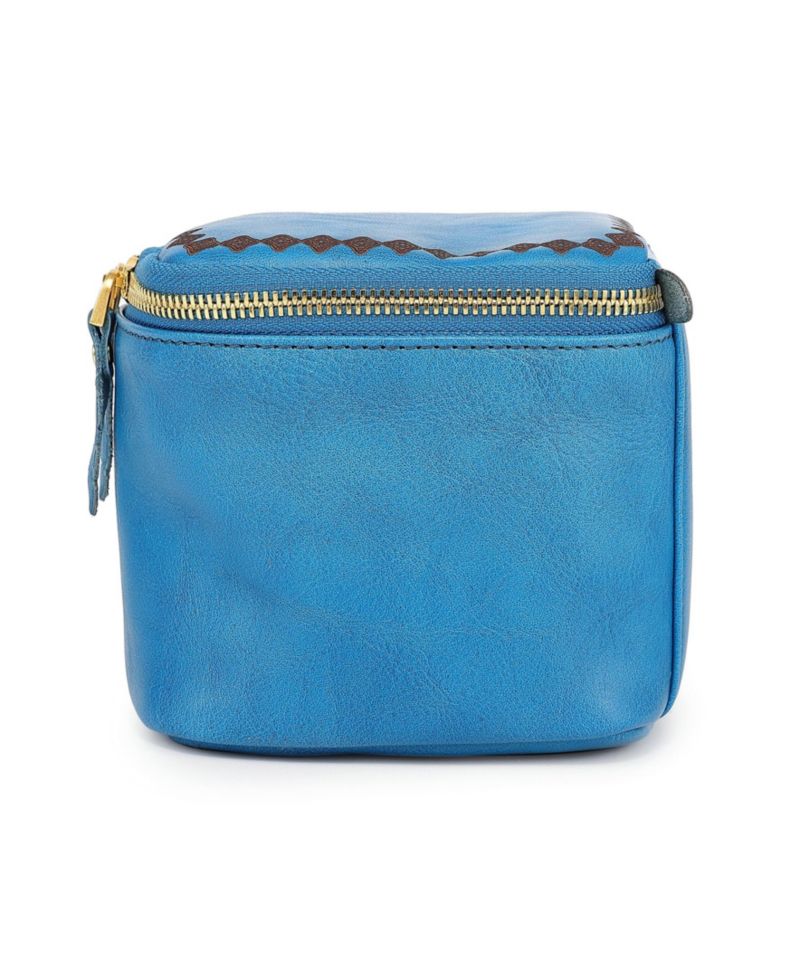 Celosia Cube Leather Jewelry Case