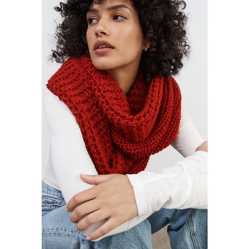 Women's London Merino-Blend Chunky Knit Infinity Scarf