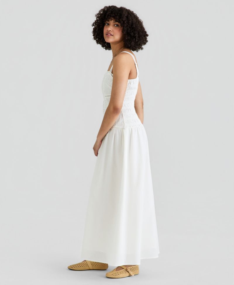 Women's Embroidered Maxi Dress