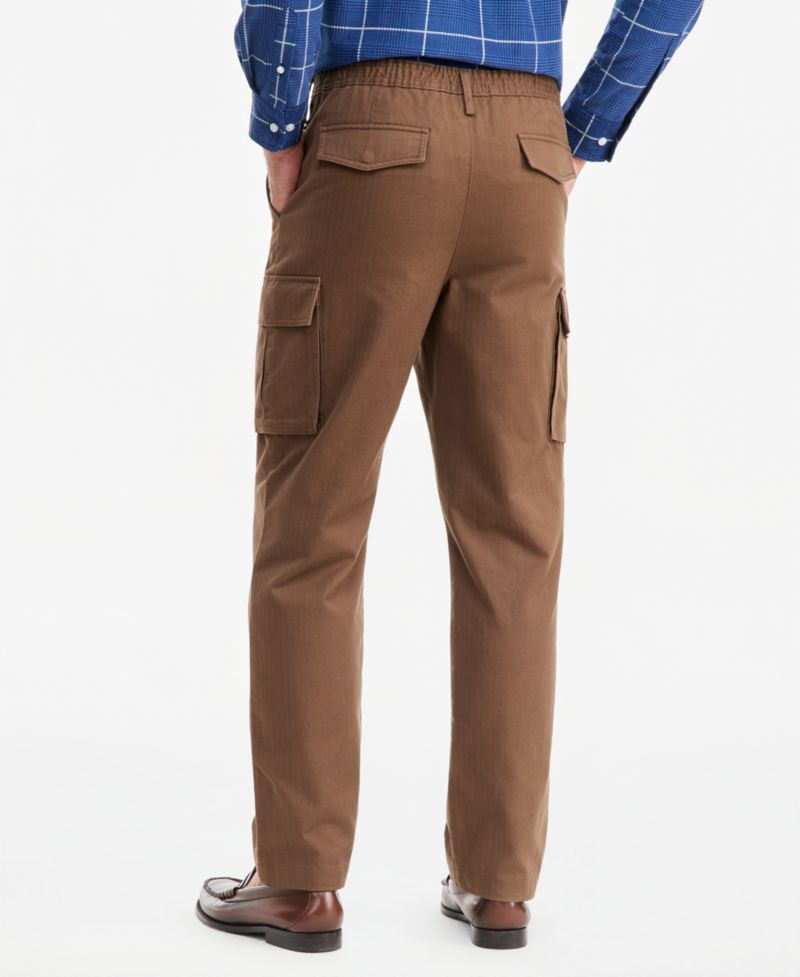 Men's Wide-Fit Dobby Stripe Cargo Pants, Macy's Exclusive