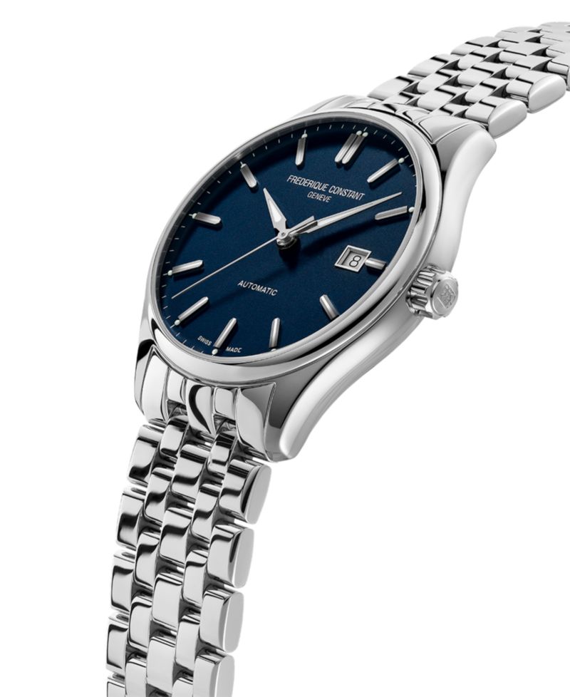 Men's Swiss Automatic Stainless Steel Bracelet Watch 40mm