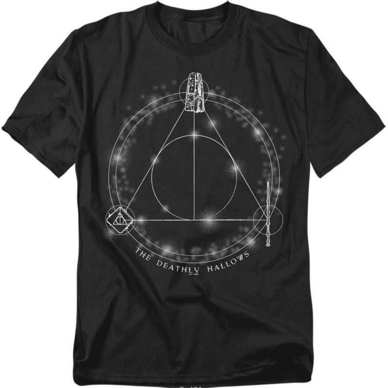 Big & Tall Deathly Hallows Glow T Shirt