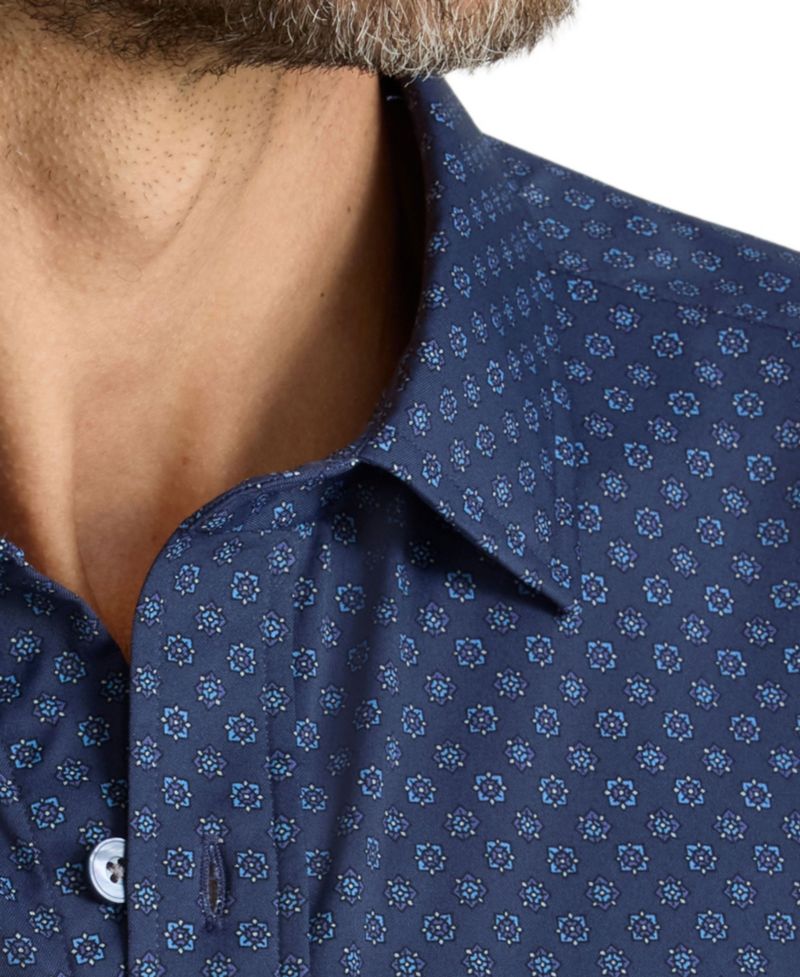 Men's Regular Fit Wrinkle-Free Performance Vandelay Button Up Shirt